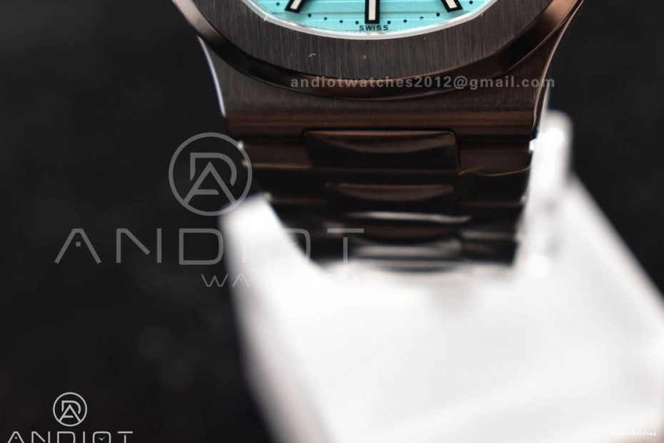 GRF Tiffany Blue on Best Tiffany WrinkleFree 5711 1:1 Dial 913 Bracelet Edition SS Nautilus 324CS 1025